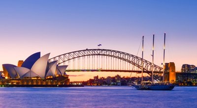 Sydney Opera House and Harbour Bridge
